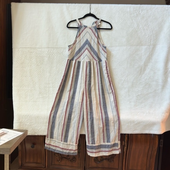 By Together Multicolor Chevron Jumpsuit - Picture 3 of 8